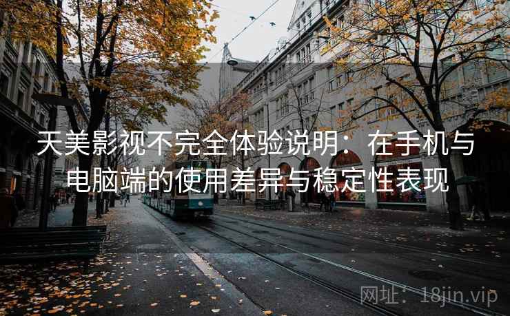 天美影视不完全体验说明：在手机与电脑端的使用差异与稳定性表现