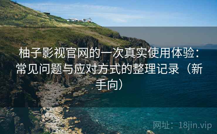 柚子影视官网的一次真实使用体验：常见问题与应对方式的整理记录（新手向）